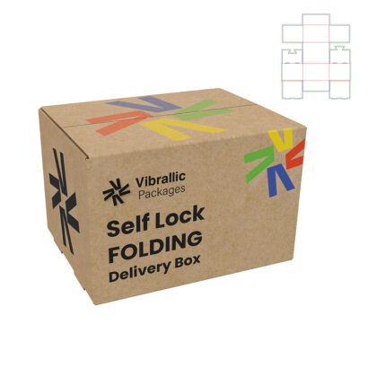 Self Lock Folding Delivery Box