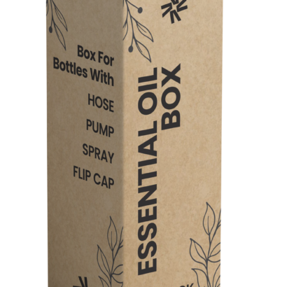 Essential Oil Box with Self Lock Bottom