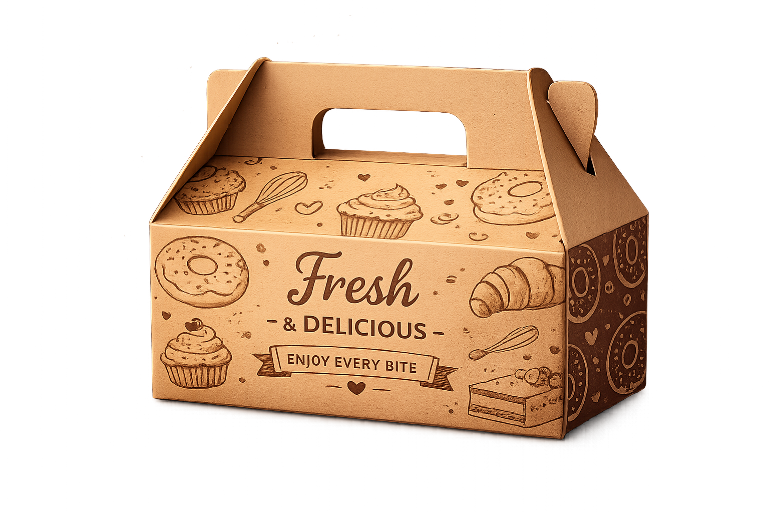 Bakery Box with Handle