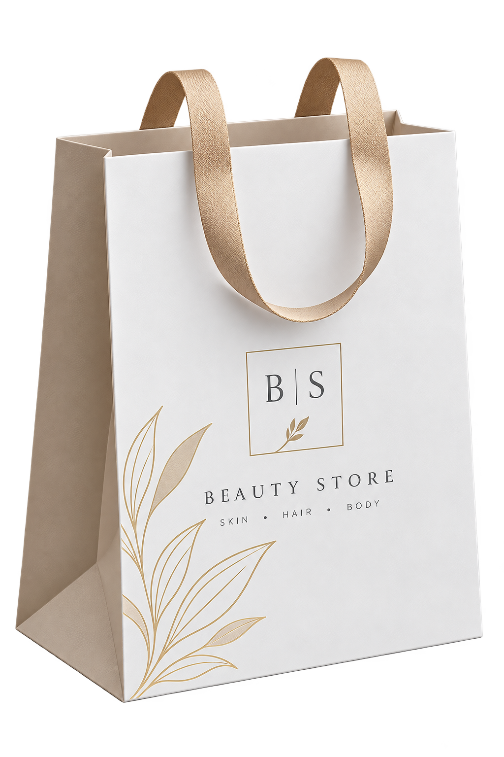 Luxury Brand Bag with Silk Ribbon Handle